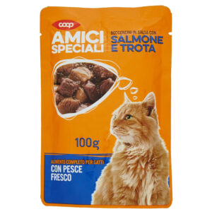 Amici Speciali για Γάτα με Πέστροφα και Σολωμό 100 g