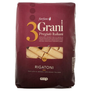 FiOR FIORE Ζυμαρικά Rigatoni  3 grani Pregiati Italiani  500 g